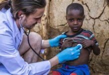 Quando os trabalhadores médicos vão até os confins da terra