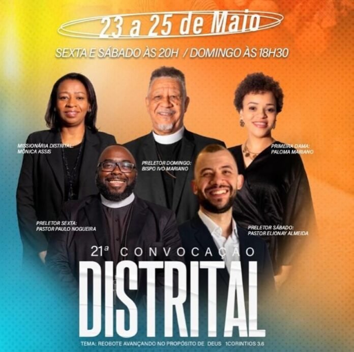 Reunião Distrital da Igreja COGIC em São Paulo - 2025